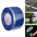 Maxbell Silicone Tape Self Fusing Sticker for Automotive Wiring Harnesses Countertop Blue