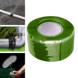 Maxbell Silicone Tape Self Fusing Sticker for Automotive Wiring Harnesses Countertop Green