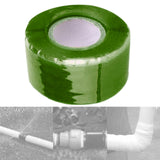 Maxbell Silicone Tape Self Fusing Sticker for Automotive Wiring Harnesses Countertop Green