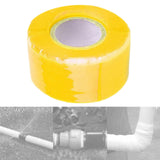 Maxbell Silicone Tape Self Fusing Sticker for Automotive Wiring Harnesses Countertop Yellow