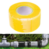 Maxbell Silicone Tape Self Fusing Sticker for Automotive Wiring Harnesses Countertop Yellow