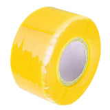Maxbell Silicone Tape Self Fusing Sticker for Automotive Wiring Harnesses Countertop Yellow
