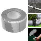 Maxbell Silicone Tape Self Fusing Sticker for Automotive Wiring Harnesses Countertop Grey