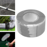 Maxbell Silicone Tape Self Fusing Sticker for Automotive Wiring Harnesses Countertop Grey