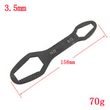 Maxbell Universal Wrench Double Head Repair Tool for Outdoor Car Accessory 158mm