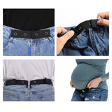 Maxbell Elastic Belt No Buckle Stretchy Buckless Belt Waist Belt for Pants Dress