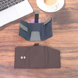 Maxbell Pocket Card Holder Cardholder Organizer Minimalist Slim Wallet Gray
