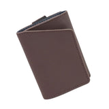 Maxbell Pocket Card Holder Cardholder Organizer Minimalist Slim Wallet Brown