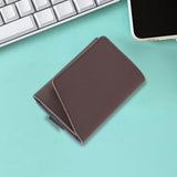 Maxbell Pocket Card Holder Cardholder Organizer Minimalist Slim Wallet Brown