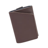 Maxbell Pocket Card Holder Cardholder Organizer Minimalist Slim Wallet Brown