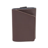 Maxbell Pocket Card Holder Cardholder Organizer Minimalist Slim Wallet Brown