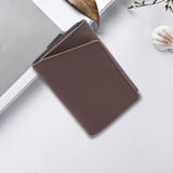 Maxbell Pocket Card Holder Cardholder Organizer Minimalist Slim Wallet Brown