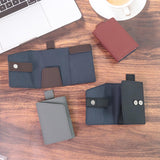 Maxbell Pocket Card Holder Cardholder Organizer Minimalist Slim Wallet Black