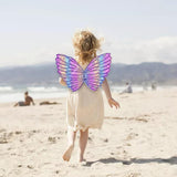 Maxbell Lovely Girls Butterfly Wing Angel Cosplay Dress up Fairy Wing for Party Style A