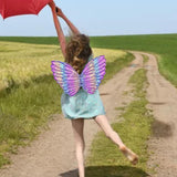 Maxbell Lovely Girls Butterfly Wing Angel Cosplay Dress up Fairy Wing for Party Style A