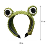 Maxbell Lovely Frog Head Band Headwrap Headpiece Dress up for Unisex Holiday Costume
