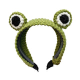 Maxbell Lovely Frog Head Band Headwrap Headpiece Dress up for Unisex Holiday Costume
