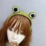 Maxbell Lovely Frog Head Band Headwrap Headpiece Dress up for Unisex Holiday Costume