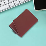 Maxbell Pocket Card Holder Cardholder Organizer Minimalist Slim Wallet Red