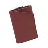 Maxbell Pocket Card Holder Cardholder Organizer Minimalist Slim Wallet Red