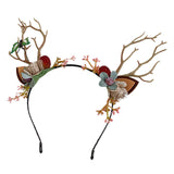 Maxbell Christmas Reindeer Antlers Headband Hair Accessories Ornaments Wedding