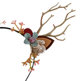 Maxbell Christmas Reindeer Antlers Headband Hair Accessories Ornaments Wedding