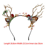 Maxbell Christmas Reindeer Antlers Headband Hair Accessories Ornaments Wedding
