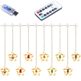 Maxbell Lamp String Multifunctional DIY Accessories Hanging for Garden Window Patio Upgrade
