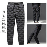 Maxbell Trousers Outdoor Winter Utility Camping Elastic Waist Joggers Down Pants M