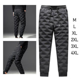 Maxbell Trousers Outdoor Winter Utility Camping Elastic Waist Joggers Down Pants M