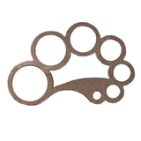 Maxbell Circle Ruler Round Leather Corner Cutting Template DIY Leather Craft Tool Style B