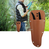 Maxbell Pruning Scissors Tool Bag PU Leather Portable for Plant Shear Trimming Tools