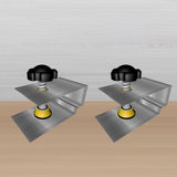 Maxbell Cabinet Drawer Front Installation Clamps Adjustable for Woodwork 13cm