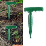 Maxbell Natural Dibber Sow Puncher PP Sow Seeder for Patio Flowers Vegetable