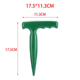 Maxbell Natural Dibber Sow Puncher PP Sow Seeder for Patio Flowers Vegetable