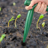 Maxbell Natural Dibber Sow Puncher PP Sow Seeder for Patio Flowers Vegetable