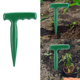 Maxbell Natural Dibber Sow Puncher PP Sow Seeder for Patio Flowers Vegetable