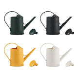 Maxbell Watering Can Decorative with Detachable Spray Head Long Nozzle for Household Dark Green