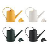 Maxbell Watering Can Decorative with Detachable Spray Head Long Nozzle for Household Dark Green