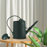 Maxbell Watering Can Decorative with Detachable Spray Head Long Nozzle for Household Dark Green