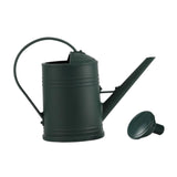 Maxbell Watering Can Decorative with Detachable Spray Head Long Nozzle for Household Dark Green