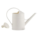 Maxbell Watering Can Decorative with Detachable Spray Head Long Nozzle for Household White