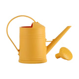 Maxbell Watering Can Decorative with Detachable Spray Head Long Nozzle for Household Yellow