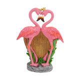 Maxbell Resin Flamingo Flower Pot Garden Statue for Home Decor Backyard Office