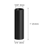 Maxbell Alloy Milling Cutter Tool Adapters Convertr Bit Holder for DIY Wood Crafts 8 to 6