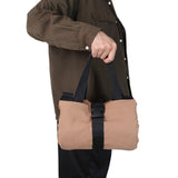 Maxbell Wrench Tools Pouch Canvas with 6 Zipper Pockets Foldaway for Plumber
