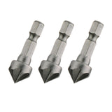 Maxbell 3x 90 Degree Chamfer Cutter Bit Durable Replaces for Carpentry Metal