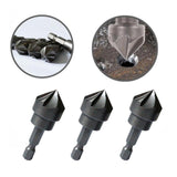 Maxbell 3x 90 Degree Chamfer Cutter Bit Durable Replaces for Carpentry Metal