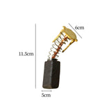Maxbell 4Pcs Power Tool Carbon Brush Practical Easy Installation Durable for Lifting Motor