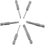 Maxbell 6Pcs Precision Screwdriver Set Driver Bit DIY Long Drill Bit 1/4 inch